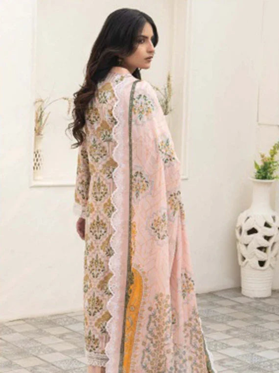 MASHAAL by Riaz Arts Embroidered Lawn Collection 2026 (D-01)