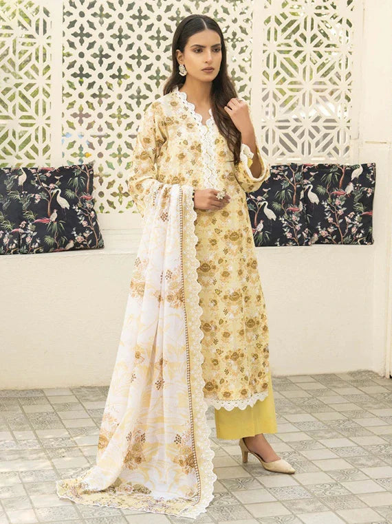 MASHAAL by Riaz Arts Embroidered Lawn Collection 2026 (D-03)