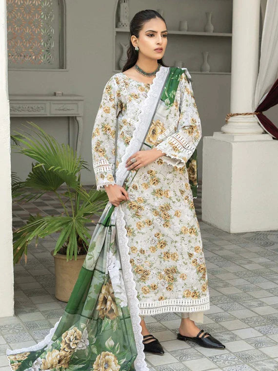 MASHAAL by Riaz Arts Embroidered Lawn Collection 2026 (D-04)