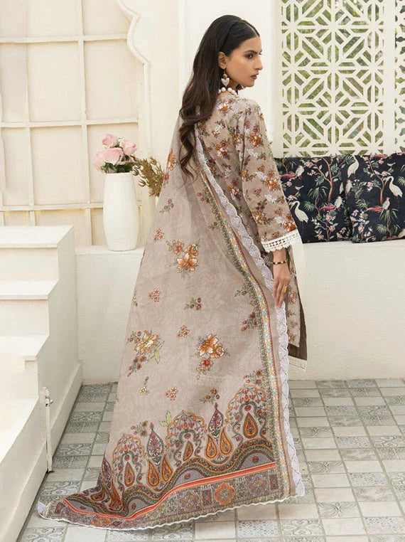 MASHAAL by Riaz Arts Embroidered Lawn Collection 2026 (D-06)