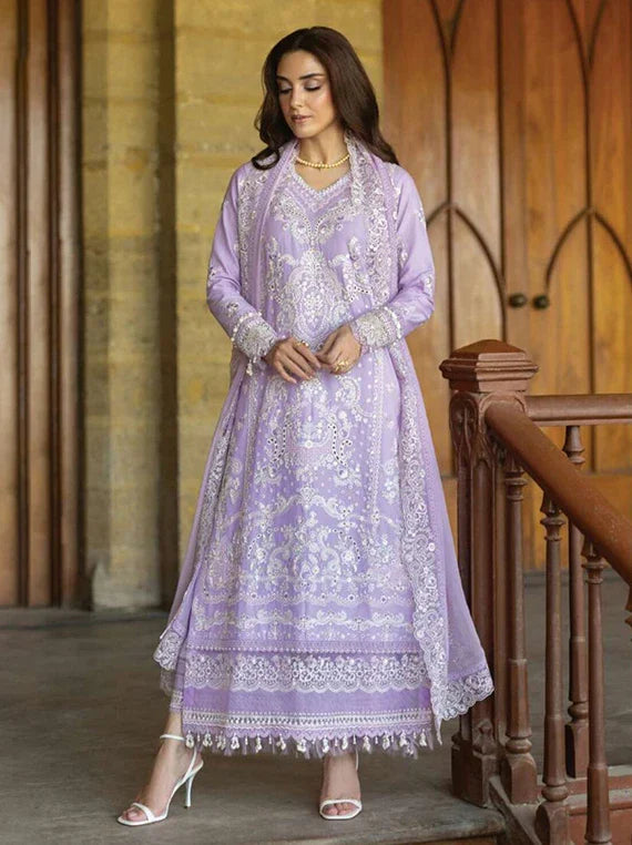 MAYA by IMROZIA SERENE Lux Lawn Collection 2026 (SL-147 ALEENA)