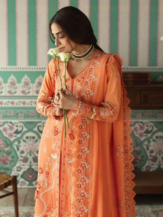 MAYA by IMROZIA SERENE Lux Lawn Collection 2026 (SL-148 VANYA)