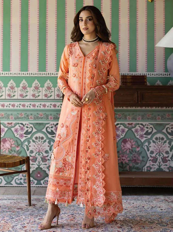 MAYA by IMROZIA SERENE Lux Lawn Collection 2026 (SL-148 VANYA)
