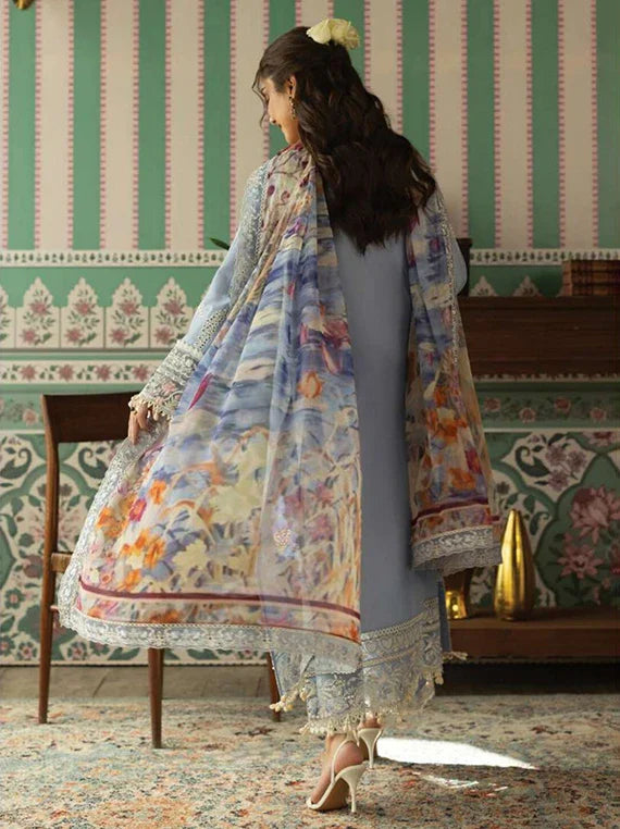 MAYA by IMROZIA SERENE Lux Lawn Collection 2026 (SL-149 MEHER)