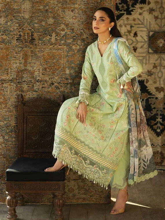MAYA by IMROZIA SERENE Lux Lawn Collection 2026 (SL-152 AYLIN)