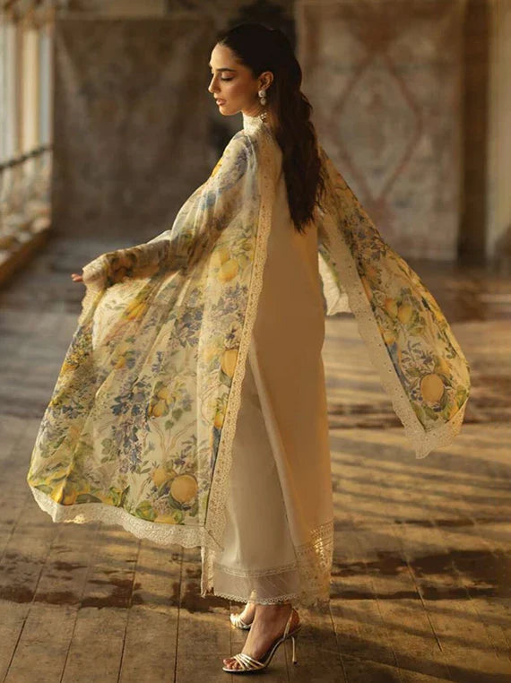 MAYA by IMROZIA SERENE Lux Lawn Collection 2026 (SL-154 INAYA)