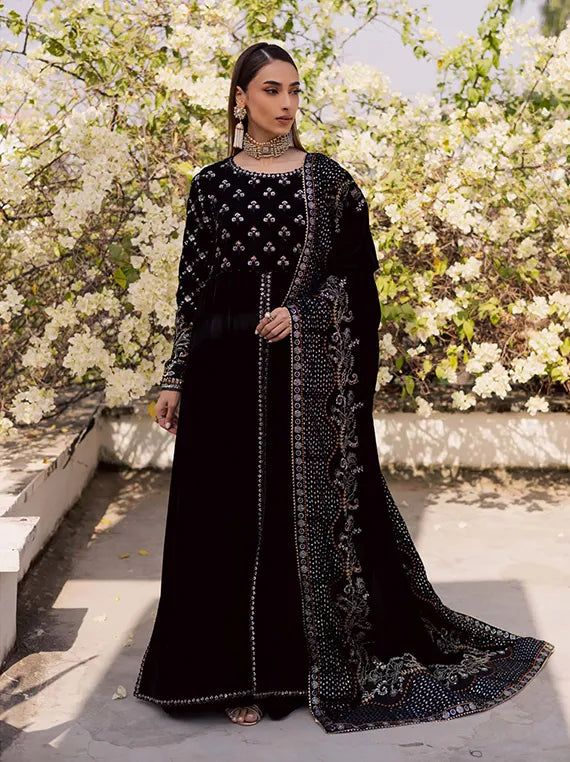 MAYA by Nureh Embroidered Velvet Collection 2025