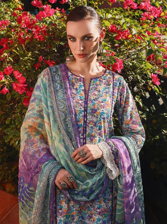 MEADOW by Safwa Embroidered Lawn Collection 2026 (D-09)