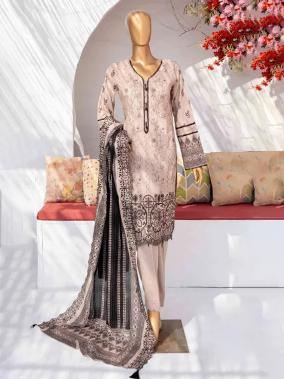 MEHAK Embroidered Lawn Collection 2026 (MKE-E-250143)
