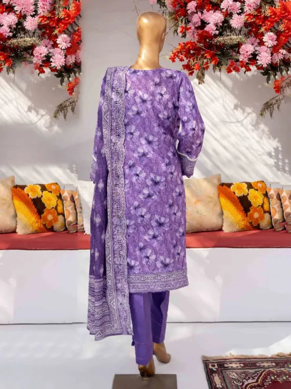 MEHAK Embroidered Lawn Collection 2026 (MKE-E-250146)