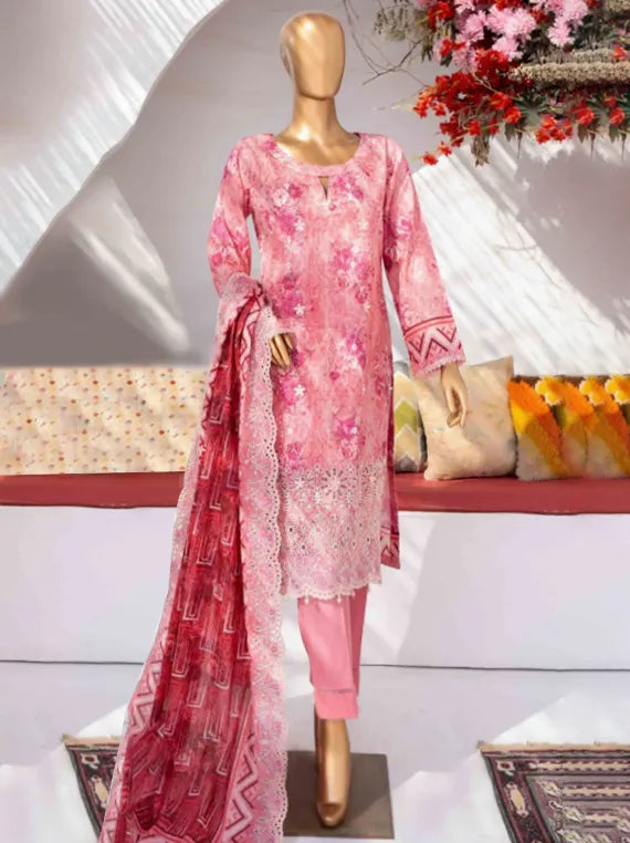 MEHAK Embroidered Lawn Collection 2026 (MKE-E-250147)