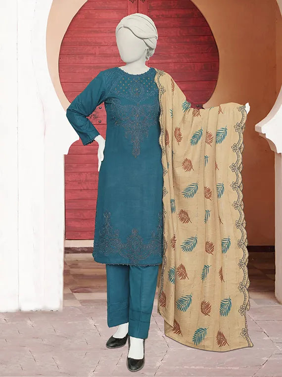 MEHFIL by ABC Embroidered Dhanak Collection 2025 Vol-02 (D-1295)