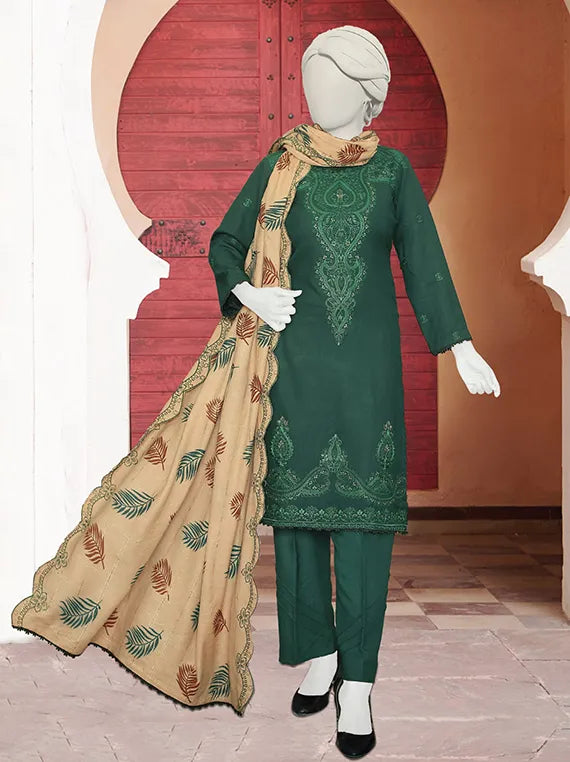 MEHFIL by ABC Embroidered Dhanak Collection 2025 Vol-02 (D-1297)