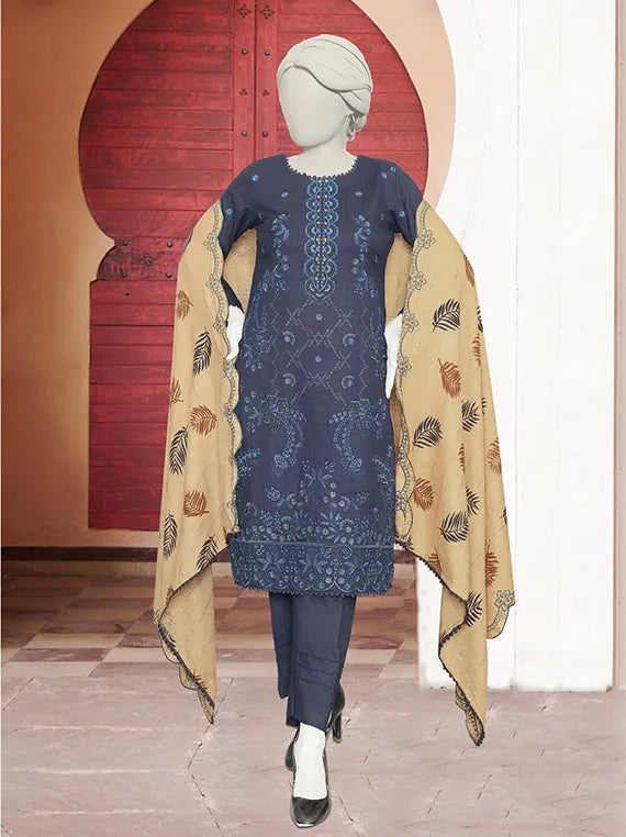 MEHFIL by ABC Embroidered Dhanak Collection 2025 Vol-02 (D-1300)