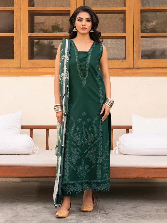 MEHRMAA by Humdum Embroidered Lawn Collection 2026 (D02 Arzoo)