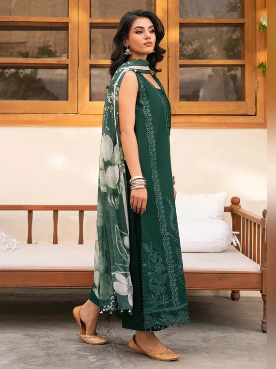 MEHRMAA by Humdum Embroidered Lawn Collection 2026 (D02 Arzoo)