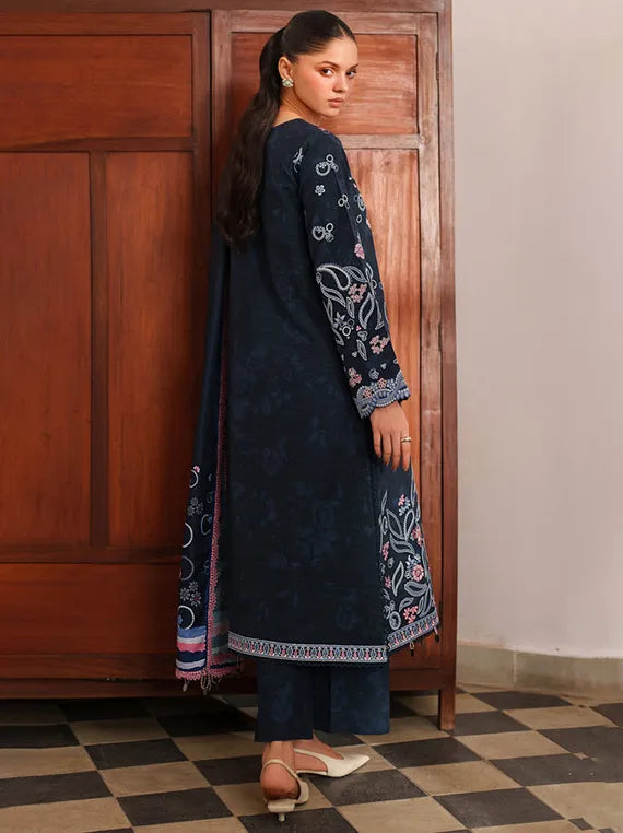 MELINE by Farasha Premium Viscose Collection 2025 (03-Night Oak)