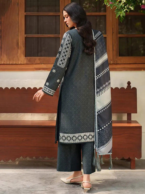 MELINE by Farasha Premium Viscose Collection 2025 (07-Slate Gray)