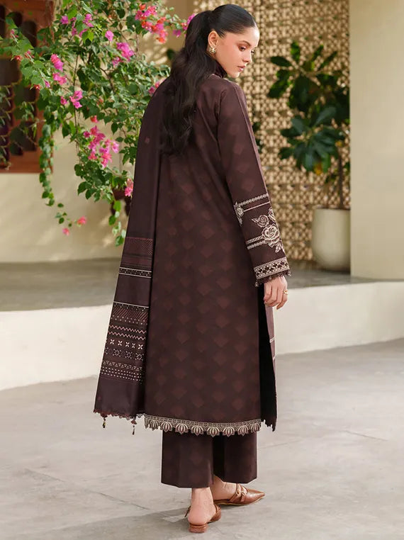 MELINE by Farasha Premium Viscose Collection 2025 (09-Autumn Rose)