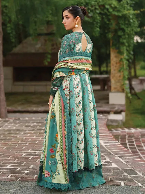 MERAKI Embroidered Viscose Collection 2025 by ASIFA and NABEEL (Botanical Breeze)