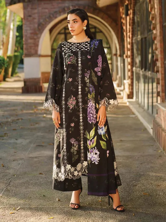 MERAKI Embroidered Viscose Collection 2025 by ASIFA and NABEEL (Winter Thyme)