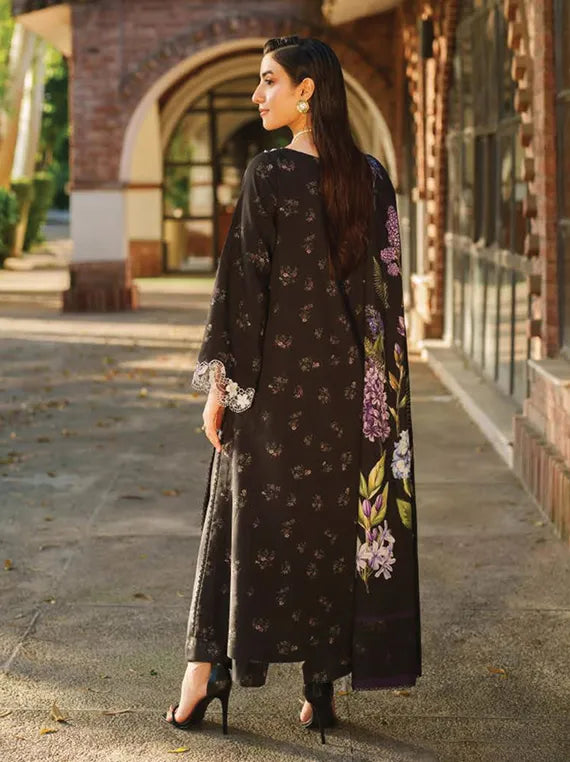 MERAKI Embroidered Viscose Collection 2025 by ASIFA and NABEEL (Winter Thyme)