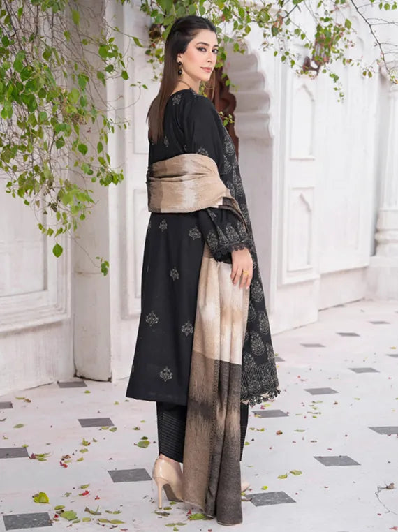 MERI ARZO Embroidered Dhanak Collection 2025 by Manizay (D-01)