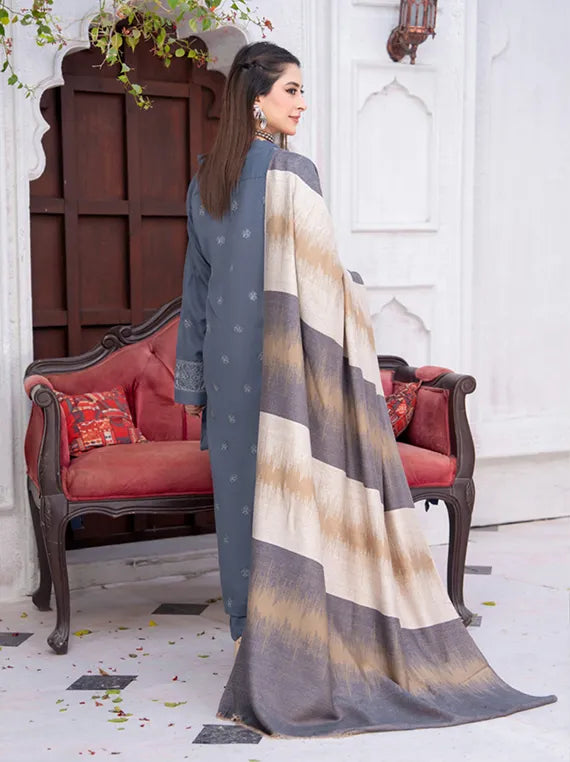 MERI ARZO Embroidered Dhanak Collection 2025 by Manizay (D-05)