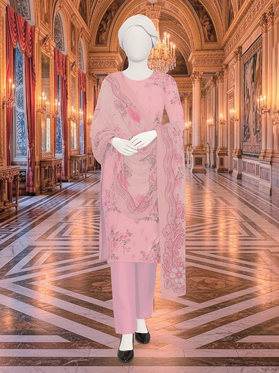 MINAHIL by ABC BanaDora Lawn Collection 2026 (D-07)