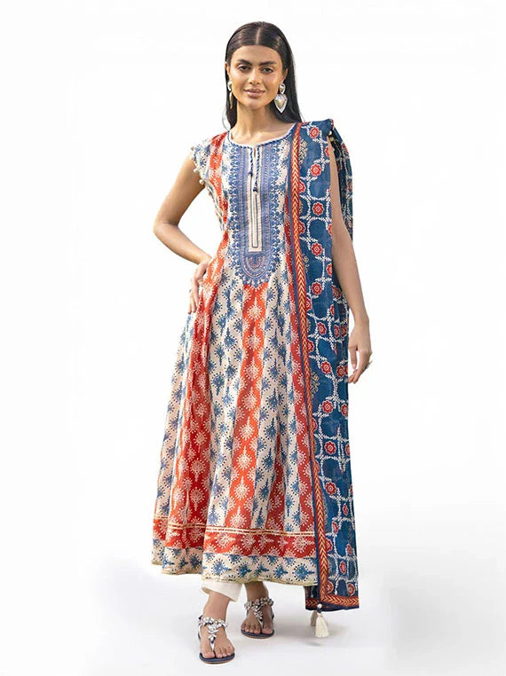 MITTI KI KHUSHBOO by Gul Ahmed Lawn Collection 2026 (CL-52011)