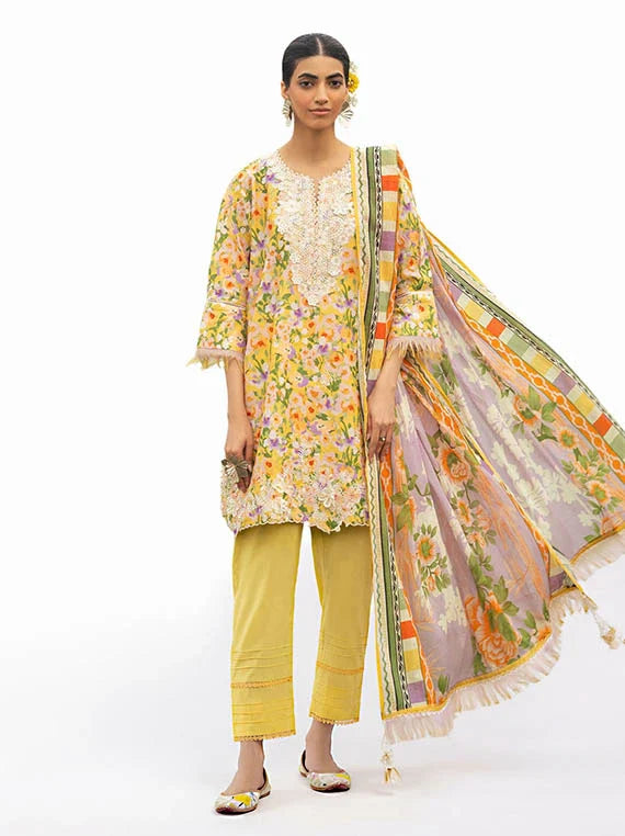 MITTI KI KHUSHBOO by Gul Ahmed Lawn Collection 2026 (CL-62036)