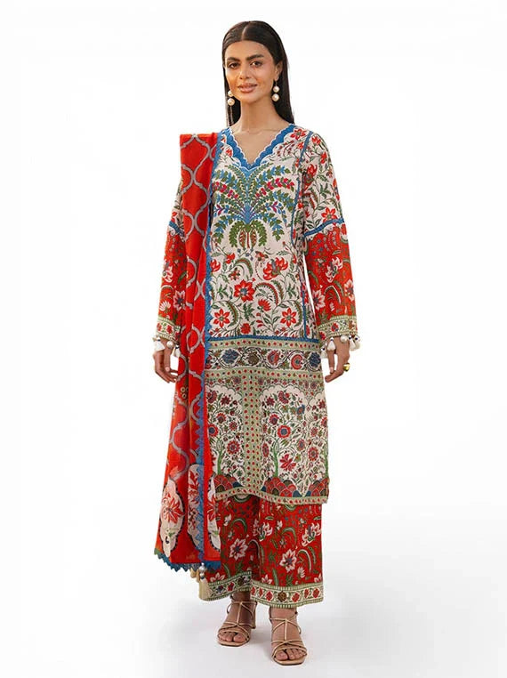 MITTI KI KHUSHBOO by Gul Ahmed Lawn Collection 2026 (CL-62126)