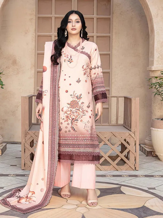 MODERN Digital Printed Peach Collection 2026 Vol-201 (D-05)