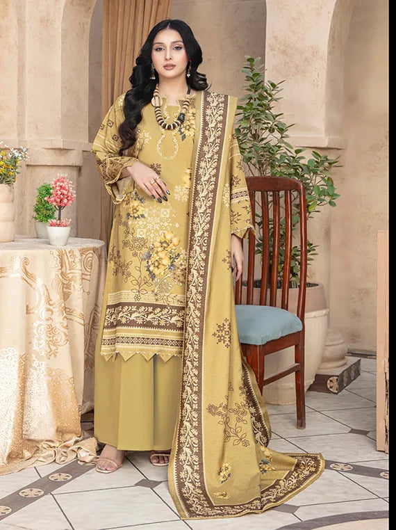 MODERN Digital Printed Peach Collection 2026 Vol-201 (D-07)