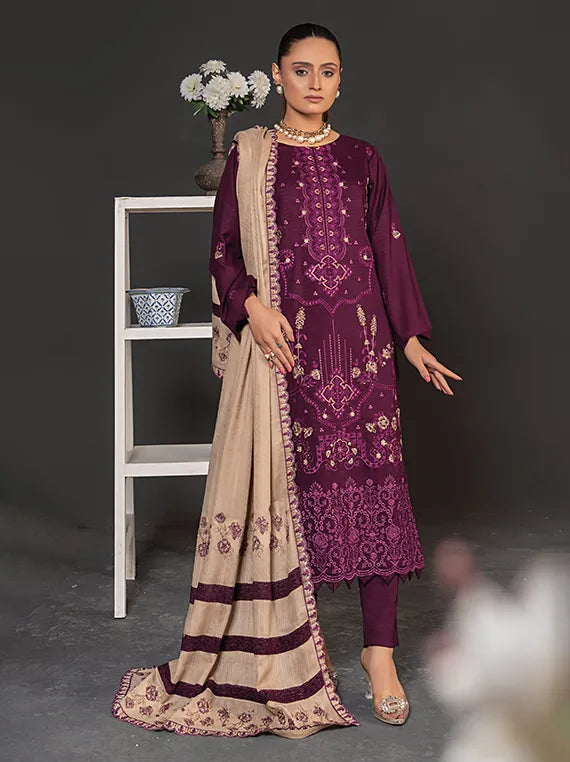 MODERN Embroidered Dobby Peach Collection 2025 Vol-140 (MD-04)