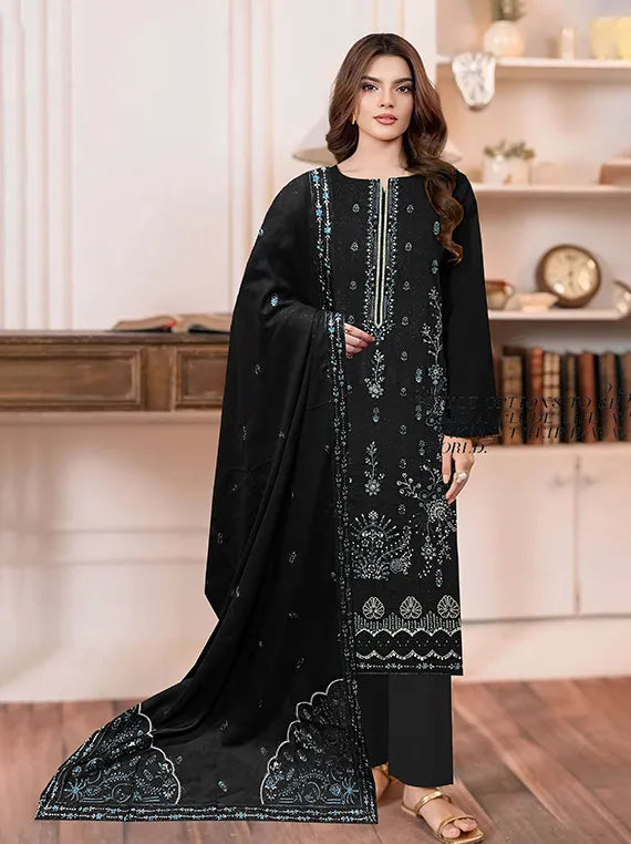 MODERN Luxury Embroidered Peach Collection 2026 Vol-203 (D-04)