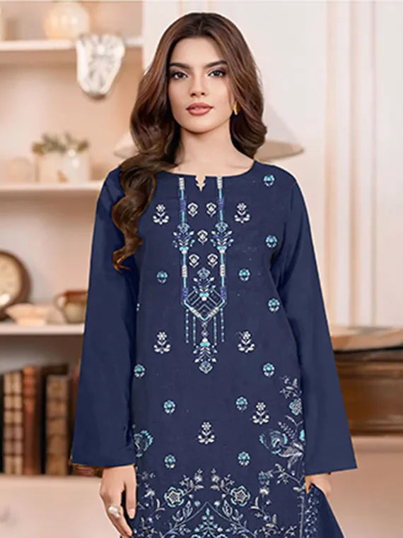 MODERN Luxury Embroidered Peach Collection 2026 Vol-203 (D-06)