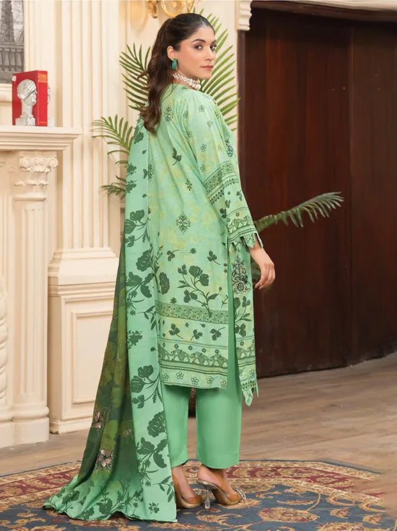 MODERN Printed Embroidered Dhanak Collection 2025 Vol-142 (MD-03)