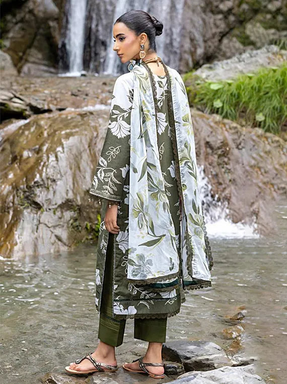 MONSOON by Alzohaib Printed Cambric Collection 2025 Vol-02 (D-04)