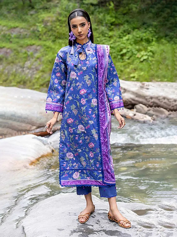 MONSOON by Alzohaib Printed Cambric Collection 2025 Vol-02 (D-06)