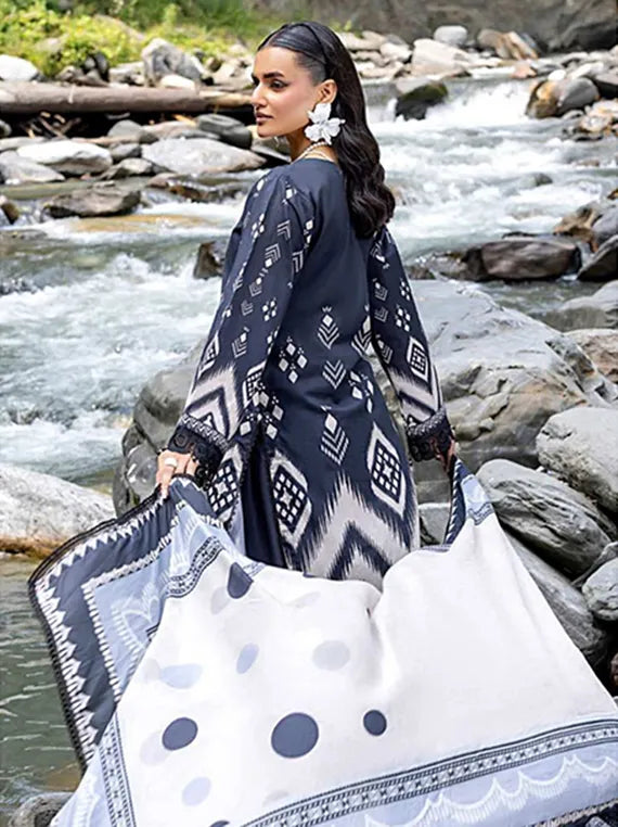 MONSOON by Alzohaib Printed Cambric Collection 2025 Vol-02 (D-07)