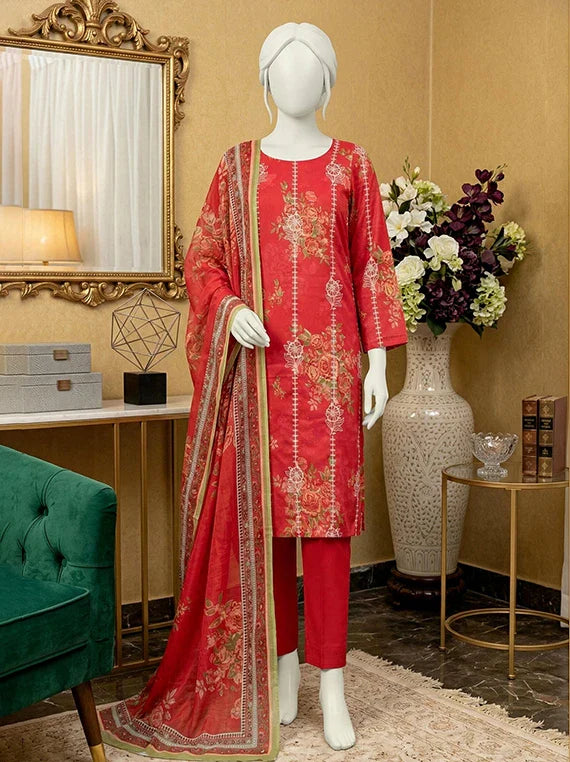 MOON by Abc Embroidered Slub Lawn Collection 2026 (D-12)