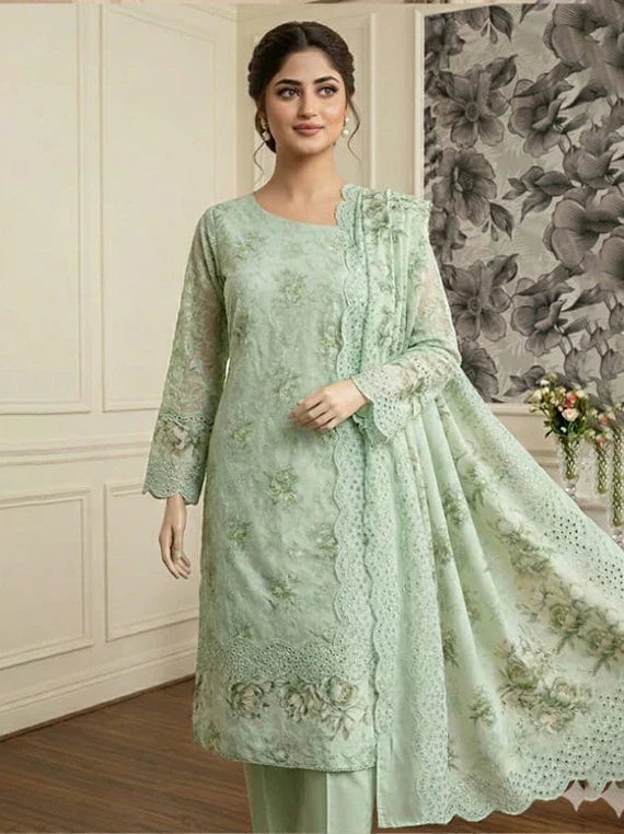 MOONA by HH Printed Embroidered Lawn Collection 2026 Vol-100 (D-05)