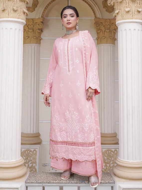 MOR-E-PIYA Embroidered Karandi Collection 2025 by Manizay (D-05)
