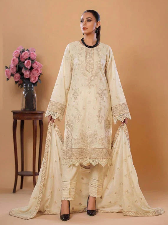 MUSKAN by Pearl Arts Slub Lawn Collection 2026 Vol-51 (D-05)