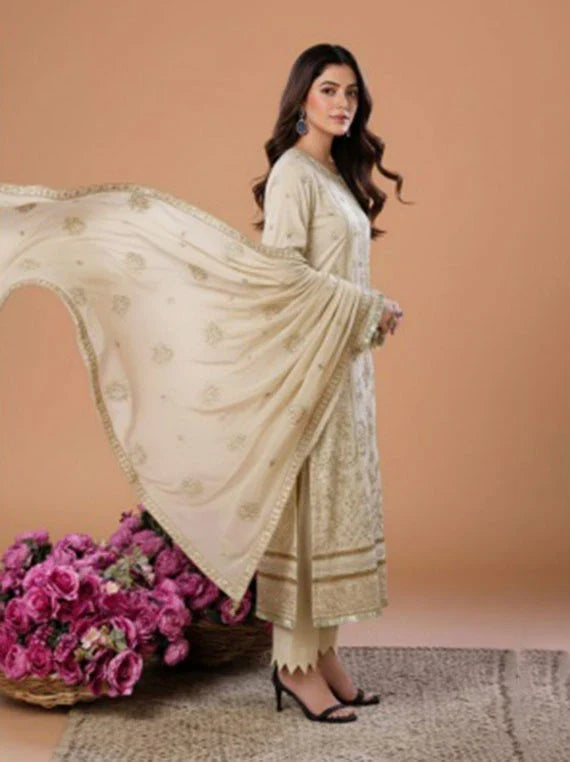 MUSKAN by Pearl Arts Slub Lawn Collection 2026 Vol-51 (D-08)