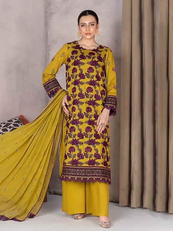 Madiha by Wania Eid Embroidered Lawn Collection 2025 Vol-01 (WL-366)