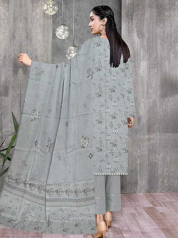 Mah Jabeen Printed Lawn Collection 2025 By Lasani (D-06)