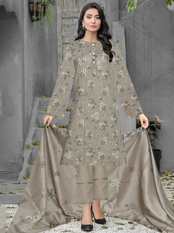 Mah Jabeen Printed Lawn Collection 2025 By Lasani (D-08)
