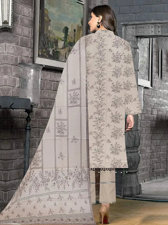 Mah Jabeen Printed Lawn Collection 2025 By Lasani (D-10)
